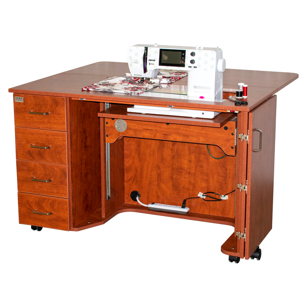 Gabinete de costura con elevación eléctrica modelo 5400 de Horn™