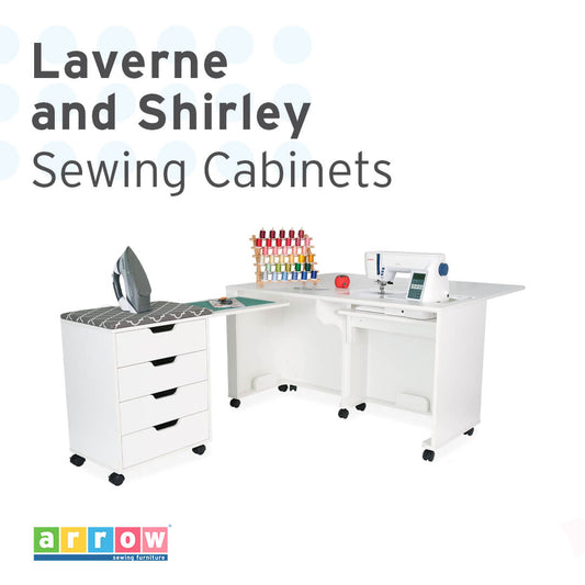 Laverne and Shirley Sewing Cabinets by Arrow™