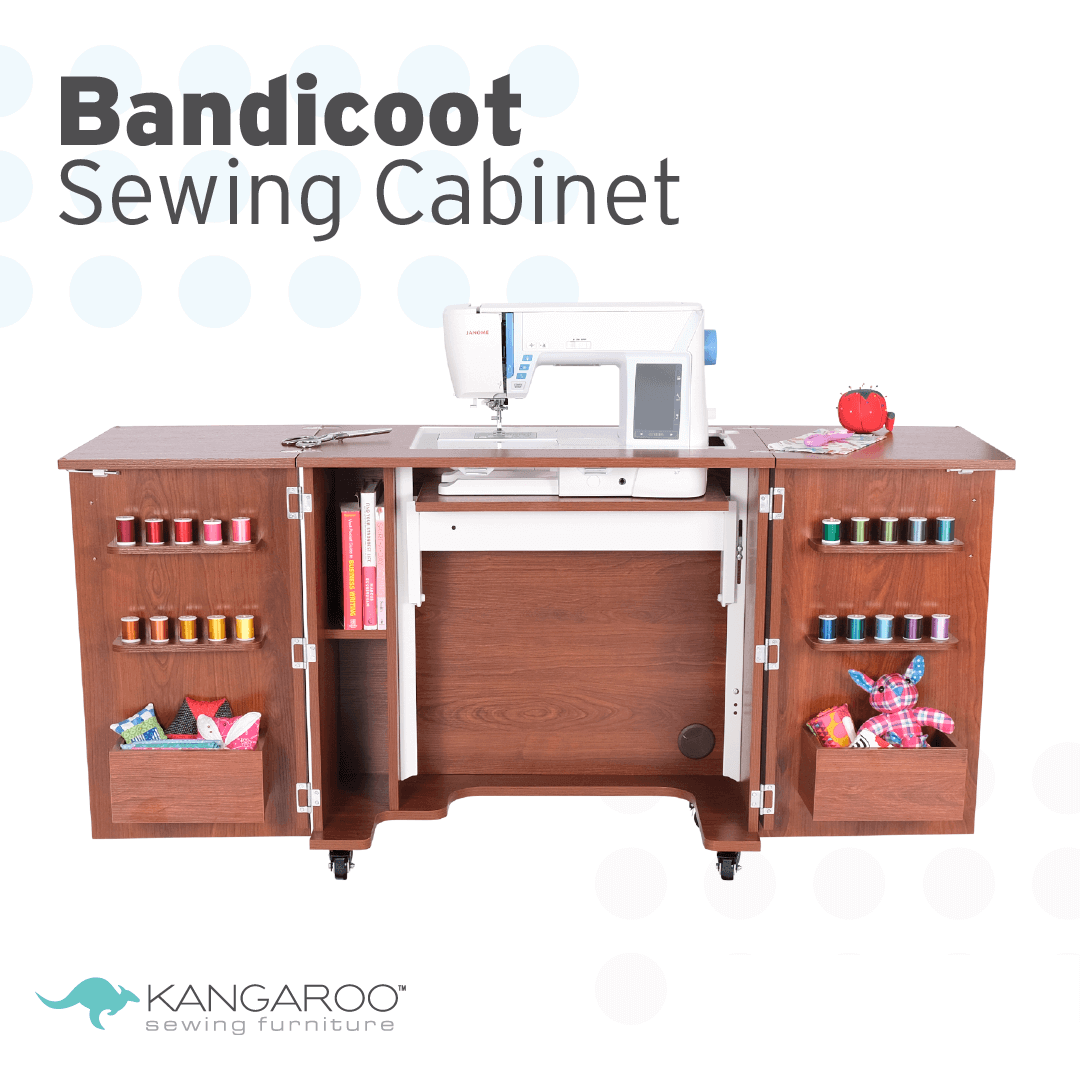 Bandicoot Sewing Table w/ Cabinets by Kangaroo