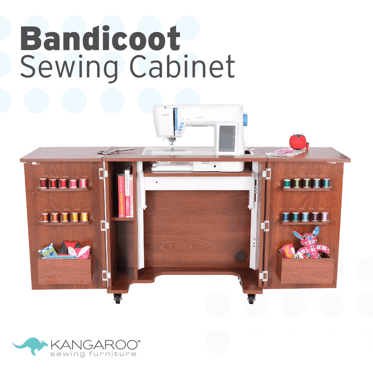 Bandicoot Sewing Table w/ Cabinets by Kangaroo