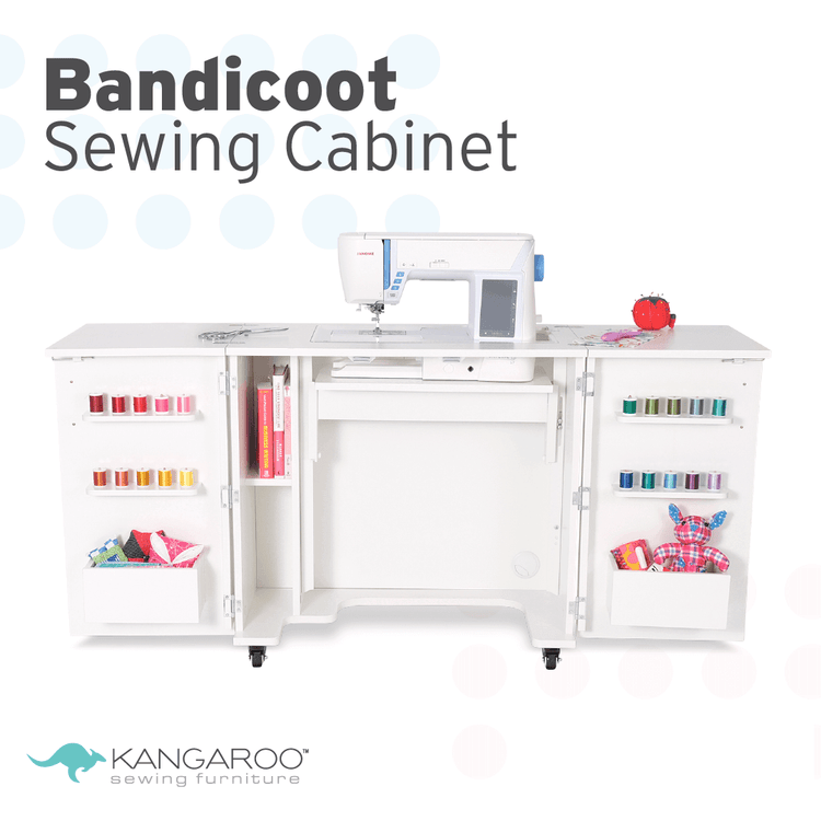 Bandicoot Sewing Table w/ Cabinets by Kangaroo