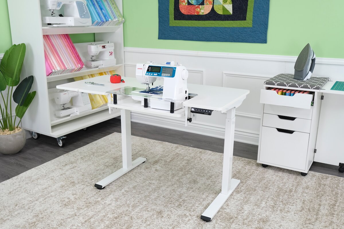Eleanor 691 Serger & Sewing Table by Arrow Sewing™