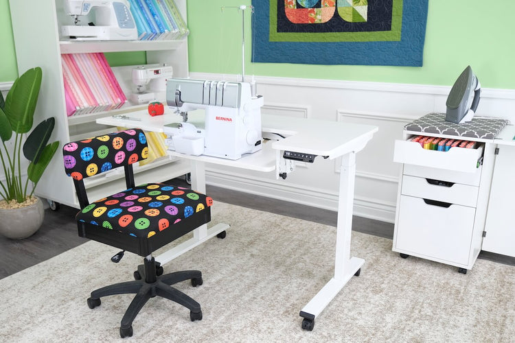 NEW: Eleanor 691 Serger & Sewing Table by Arrow Sewing™