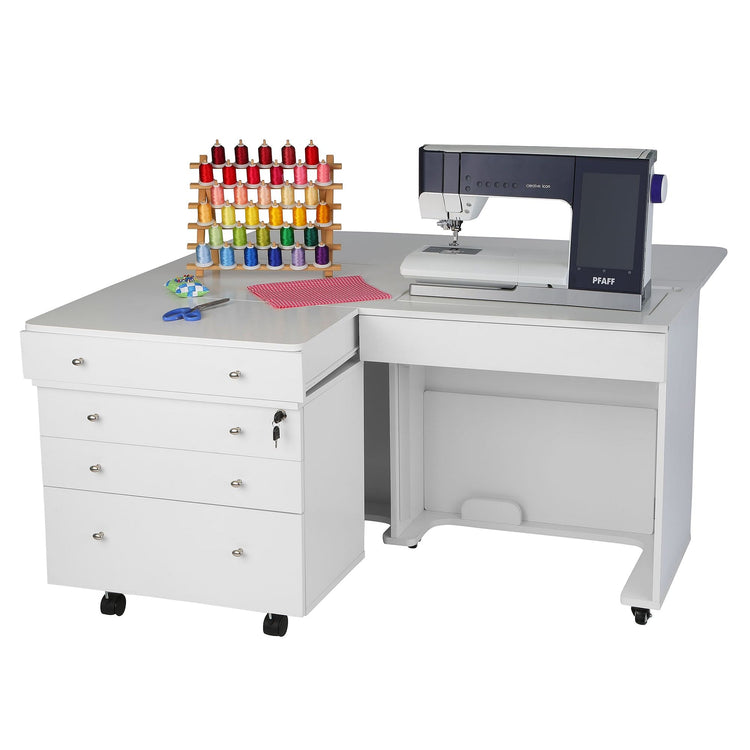 Kangaroo Sewing Table + Joey II Cabinet Package by Kangaroo