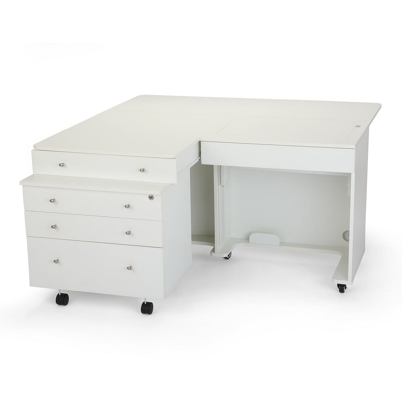 Kangaroo Sewing Table + Joey II Cabinet Package by Kangaroo