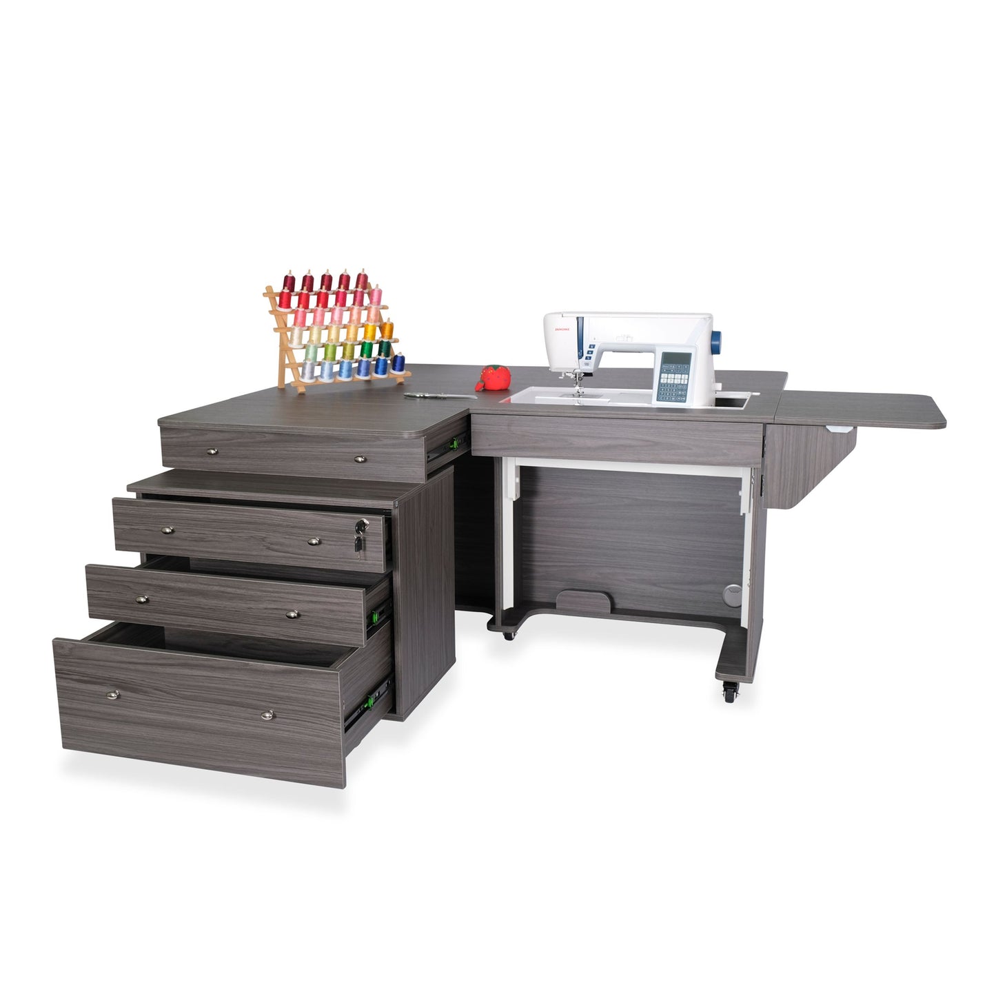 Paquete de mesa de costura Kangaroo + gabinete Joey de Kangaroo