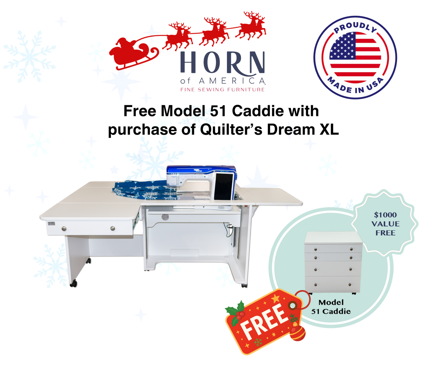 Model 8280 Quilter's Dream XL Cabinet By Horn™