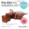 Kangaroo Sewing Table + Joey Cabinet Package by Kangaroo