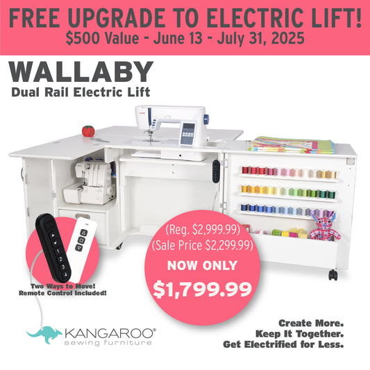 Wallaby Sewing Table Cabinet by Kangaroo