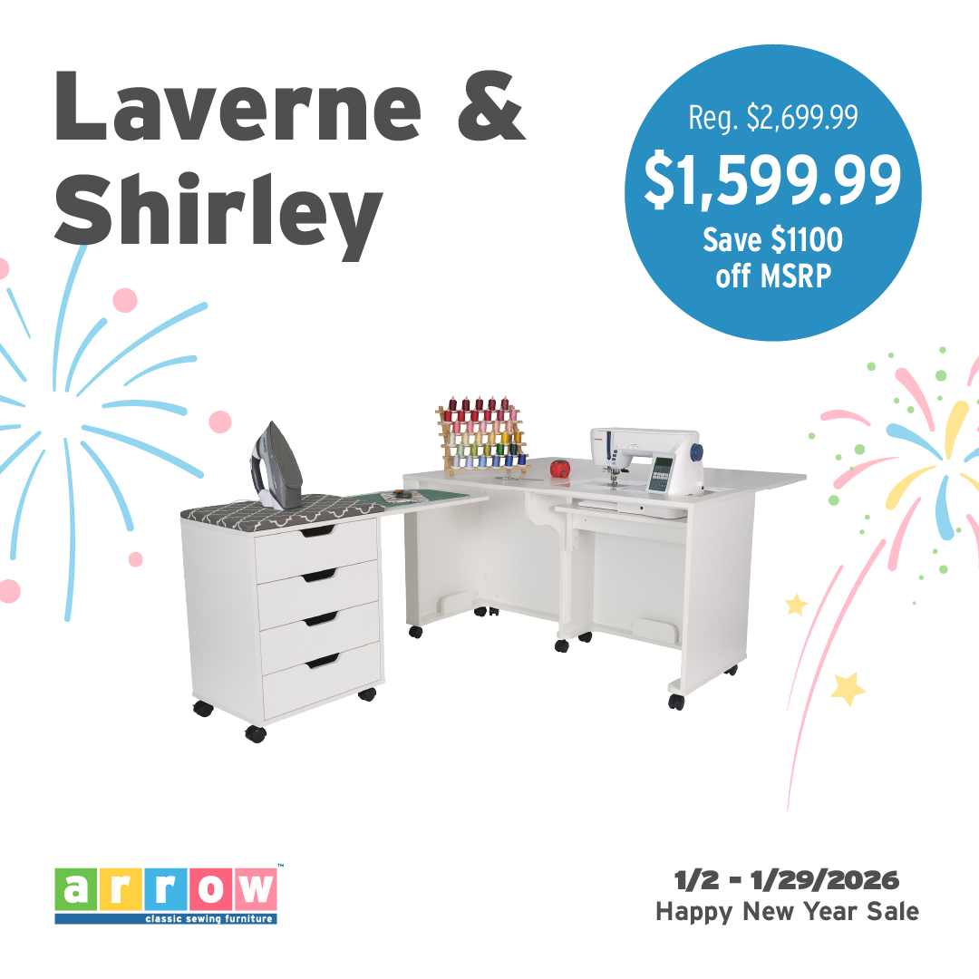 Laverne and Shirley Sewing Cabinets by Arrow™