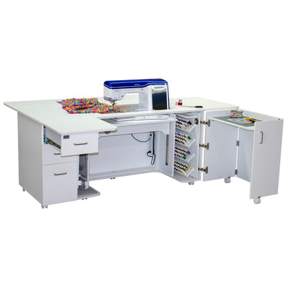 Model 8090 Combo Sewing/Embroidery/Serger Cabinet by Horn™