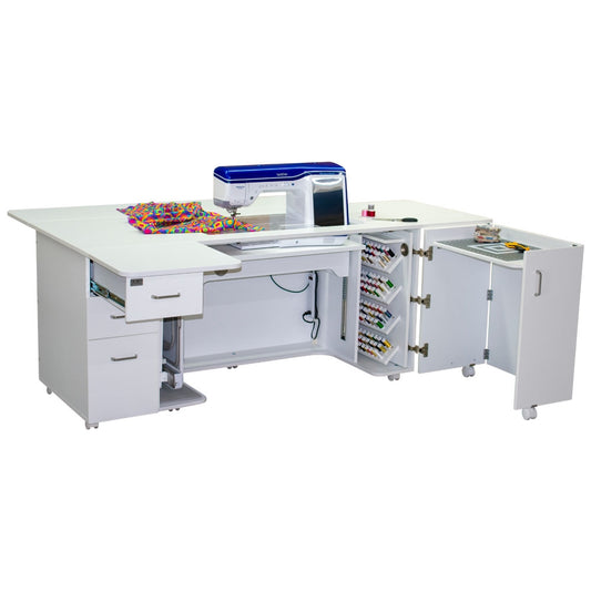 Model 8090 Combo Sewing/Embroidery/Serger Cabinet by Horn™
