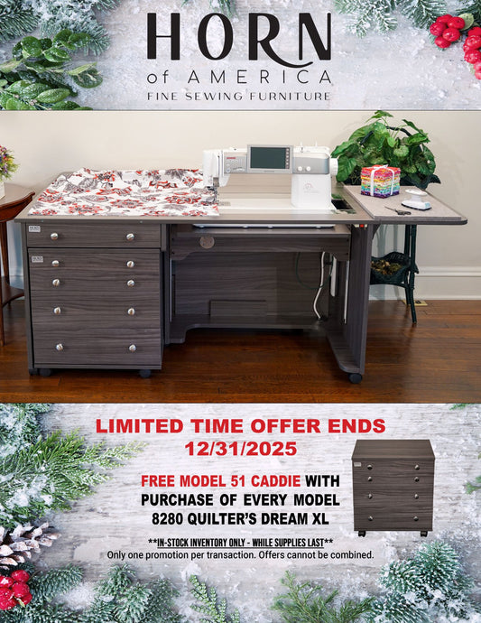 Model 8280 Quilter's Dream XL Cabinet By Horn™