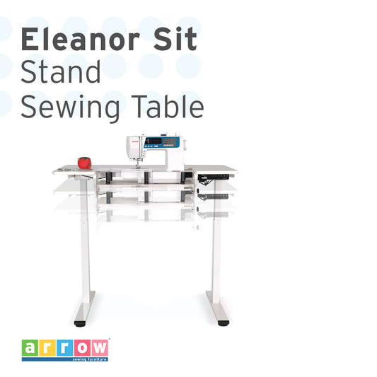 Eleanor 691 Serger & Sewing Table by Arrow Sewing™