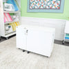 Kangaroo Wallaby Sewing Cabinet — Full-Size with Hydraulic Lift, Quilt Leaf, Drawers
