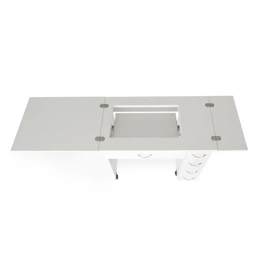 Arrow Alice Sewing Cabinet — Compact Mid-Size, 3-Position Hydraulic Lift, 4 Drawers