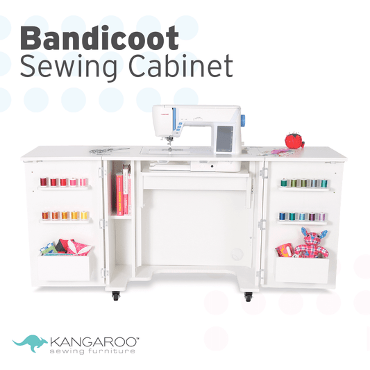 Bandicoot Sewing Table w/ Cabinets by Kangaroo
