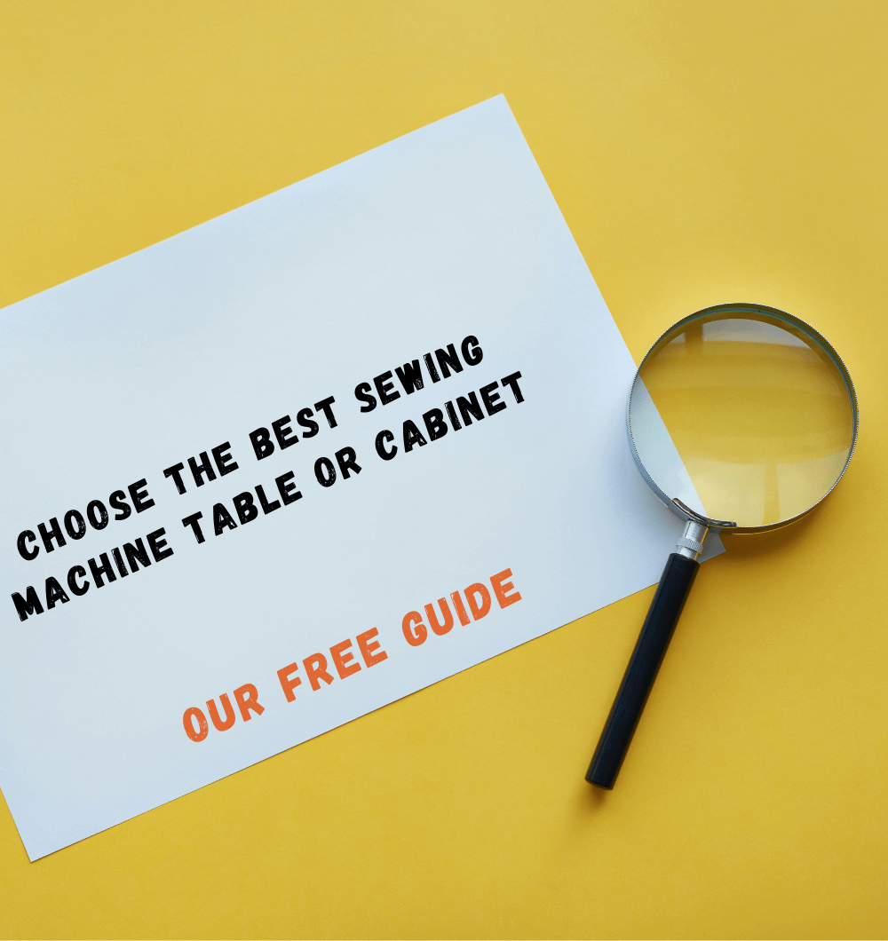 Free guideon choosing the best sewing machine table