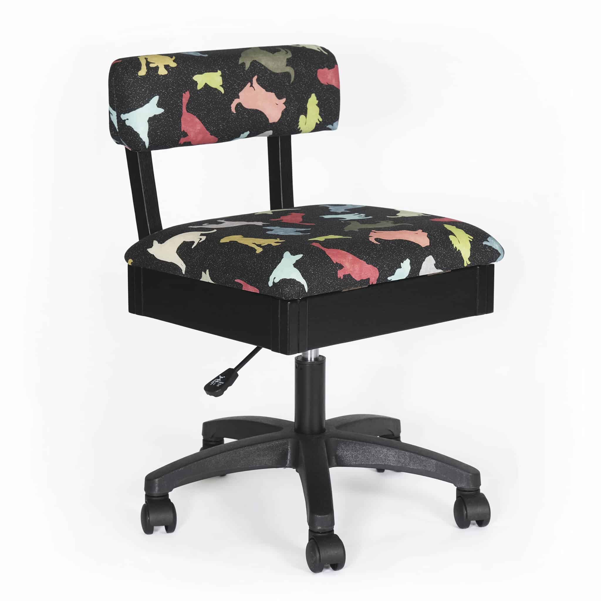 Good Dog sewing chair fabric pattern