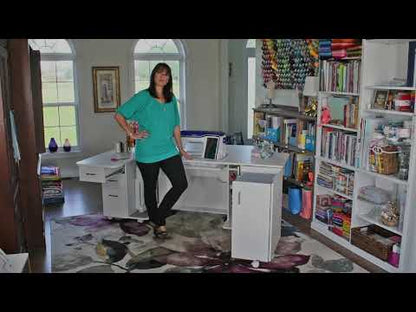 Model 8090 Combo Sewing/Embroidery/Serger Cabinet by Horn™