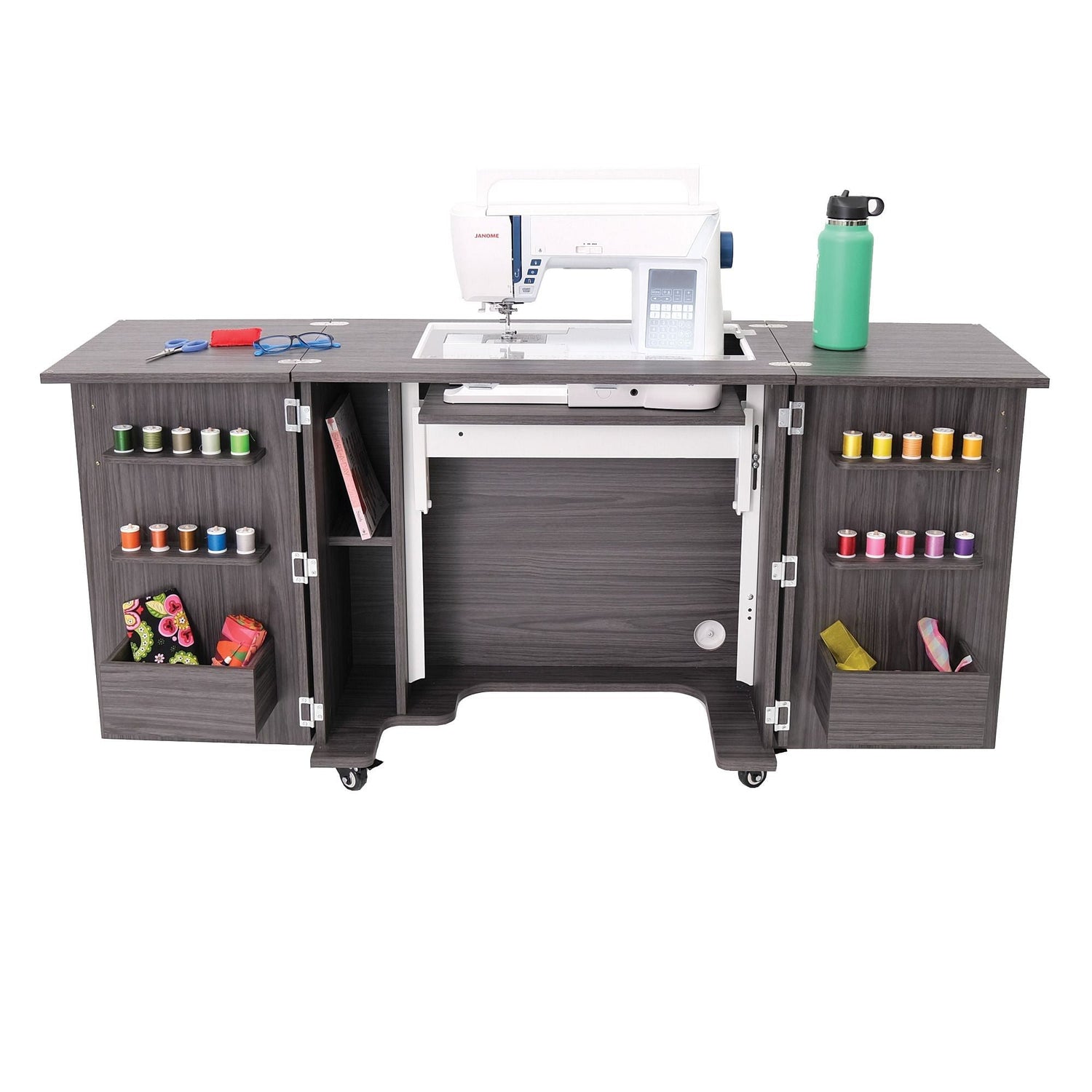 Bandicoot II Sewing Table w/ Cabinets by Kangaroo