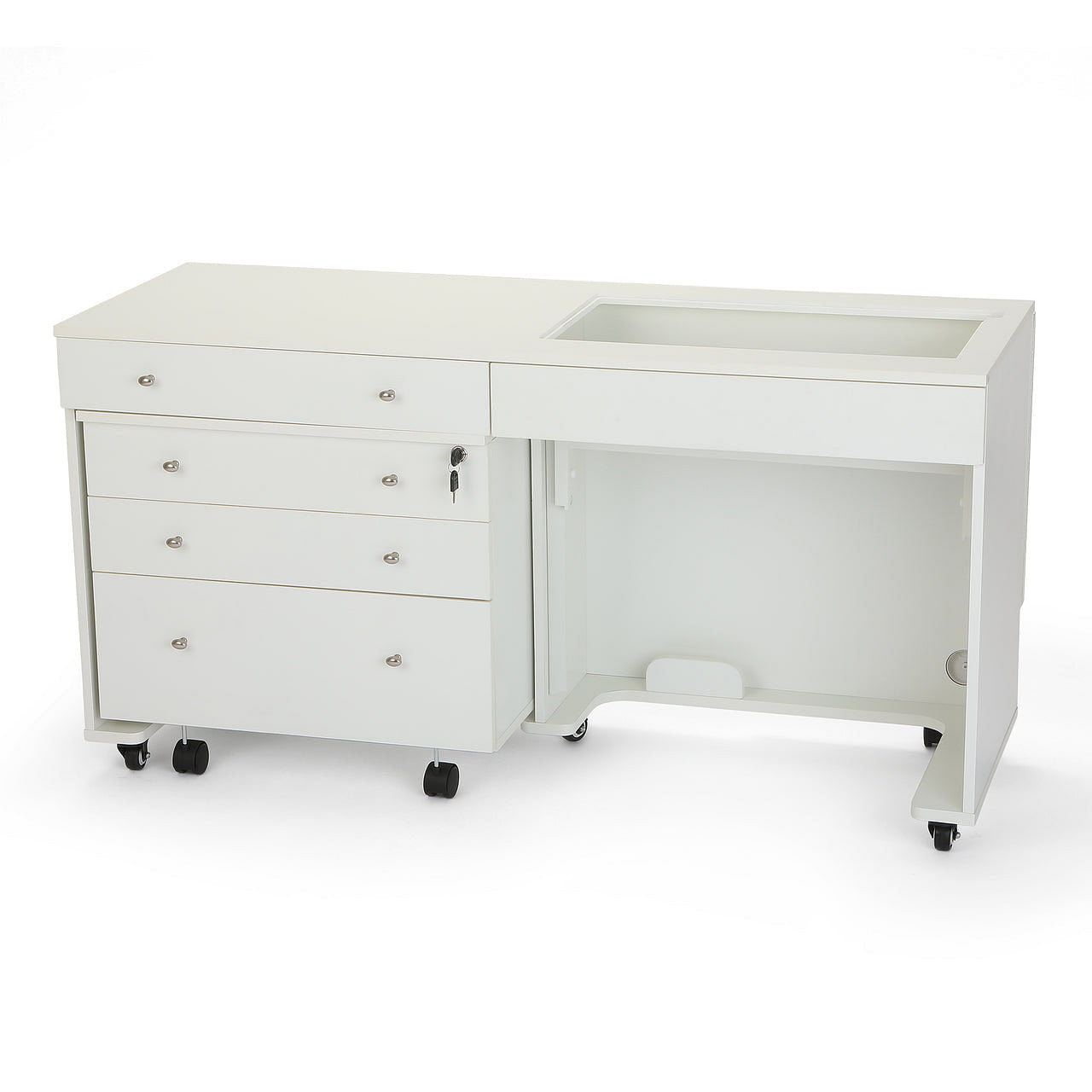 Kangaroo Sewing Table + Joey II Cabinet Package by Kangaroo