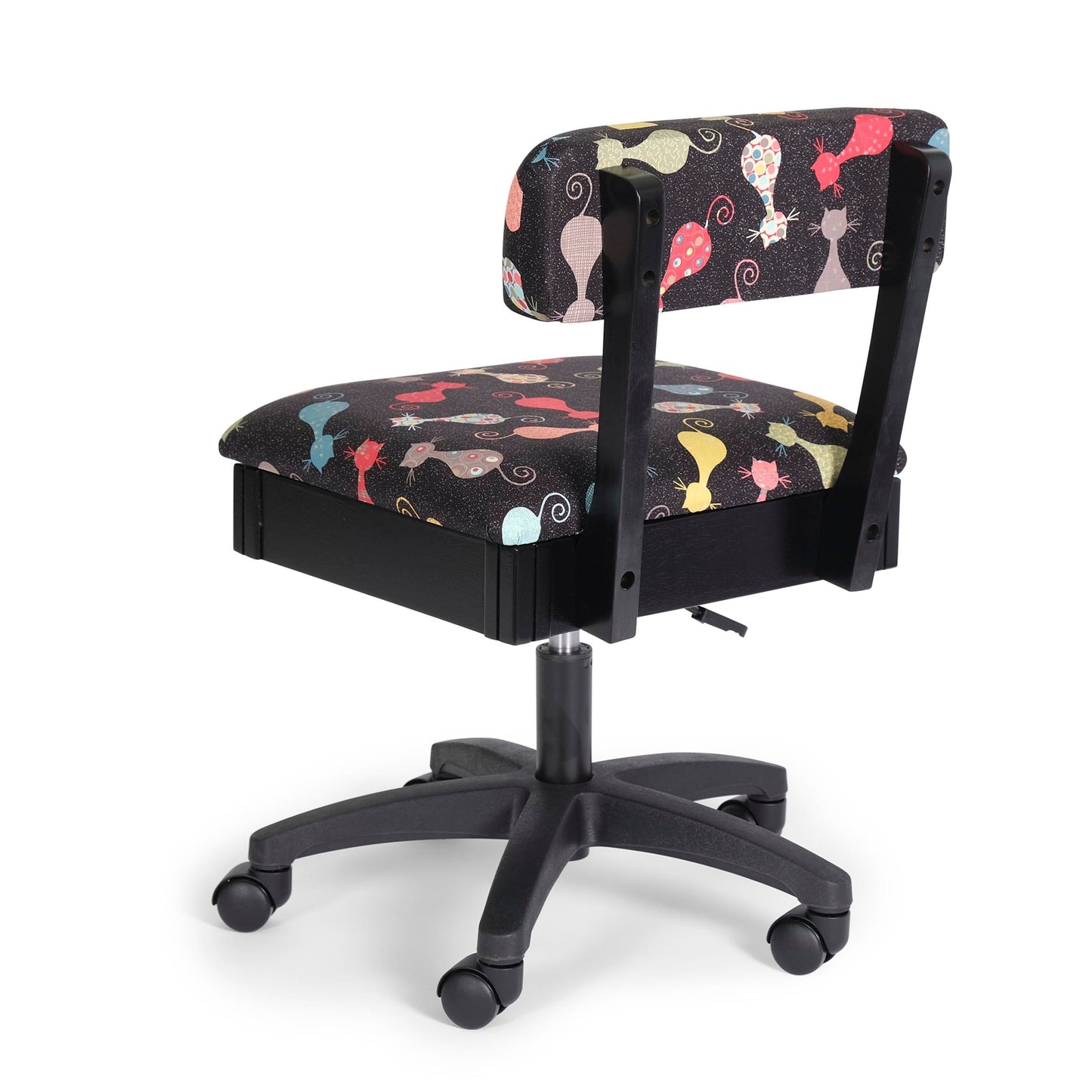 Hydraulic Ergonomic Sewing Chair w/ Fabric Cushion by Arrow