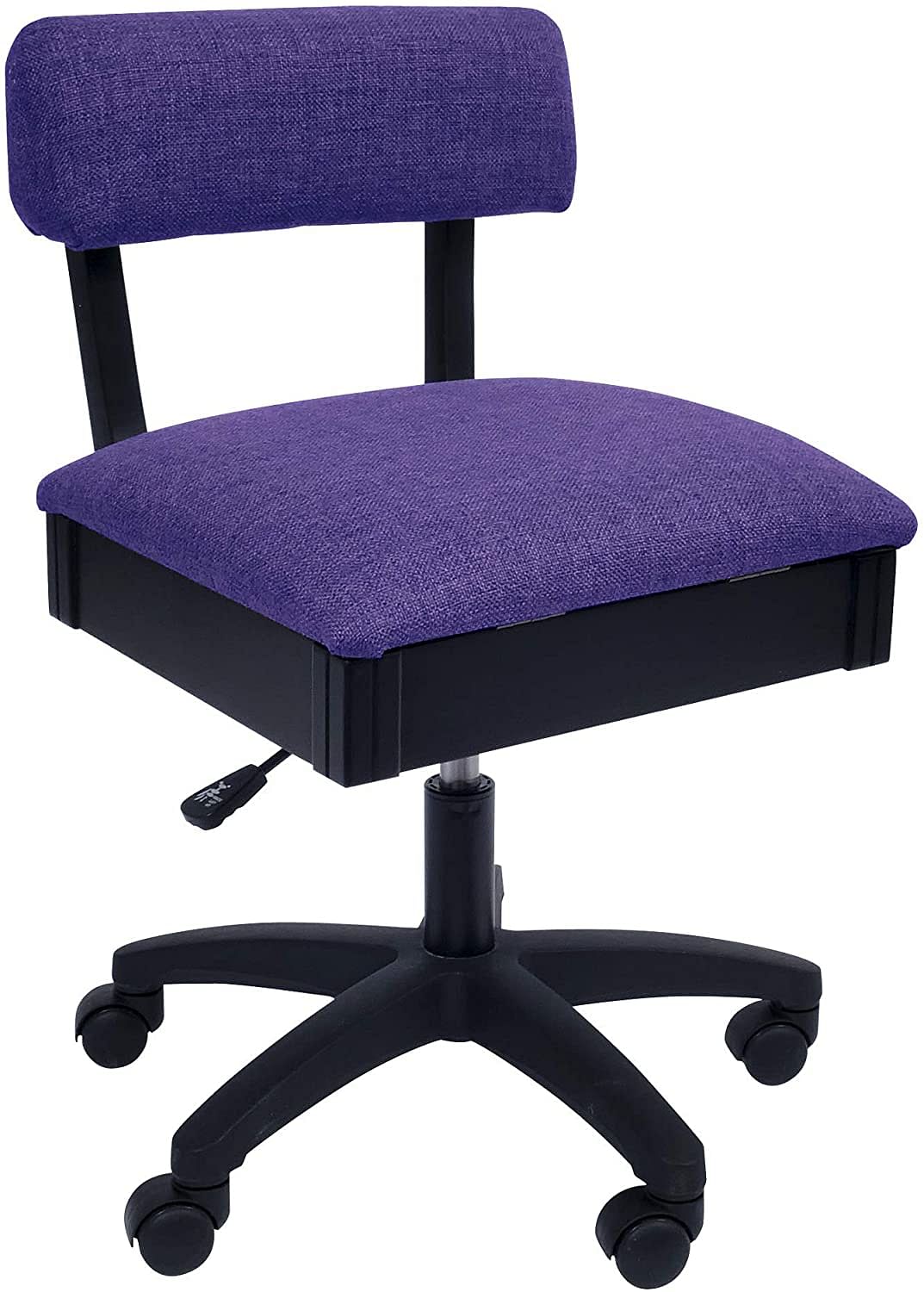 Hydraulic Ergonomic Sewing Chair w/ Fabric Cushion by Arrow