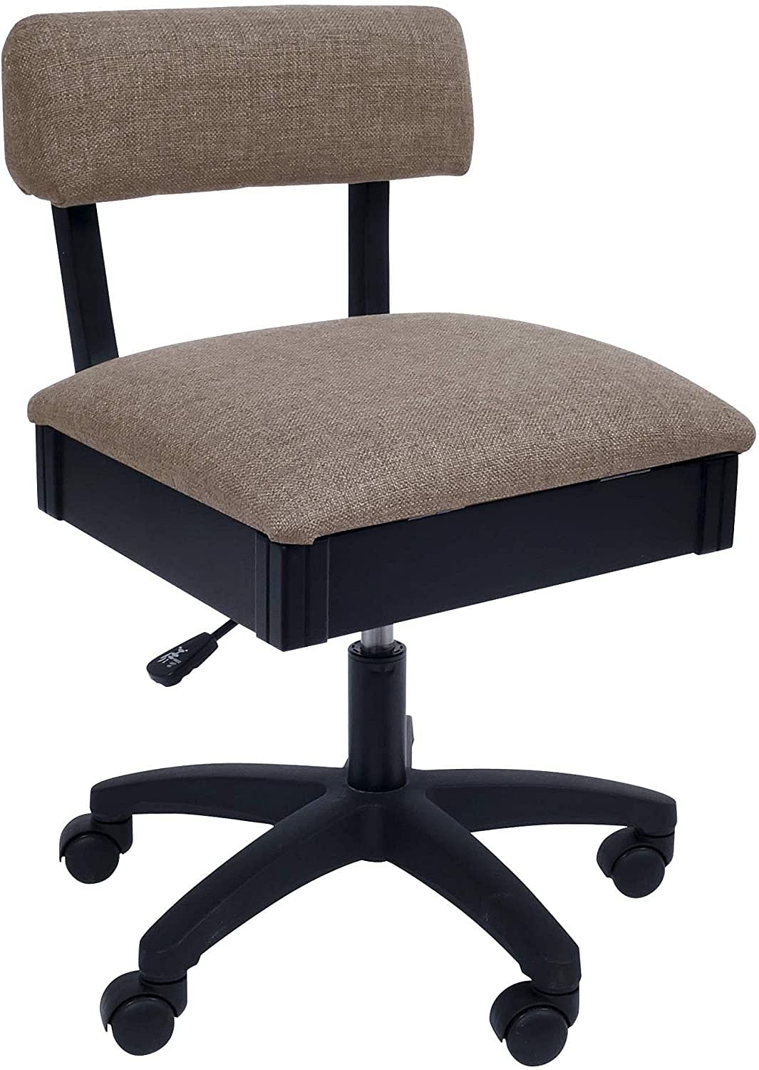 Hydraulic Ergonomic Sewing Chair w/ Fabric Cushion by Arrow